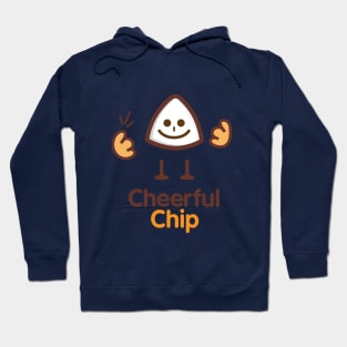 Cheerful Chip Expression Hoodie